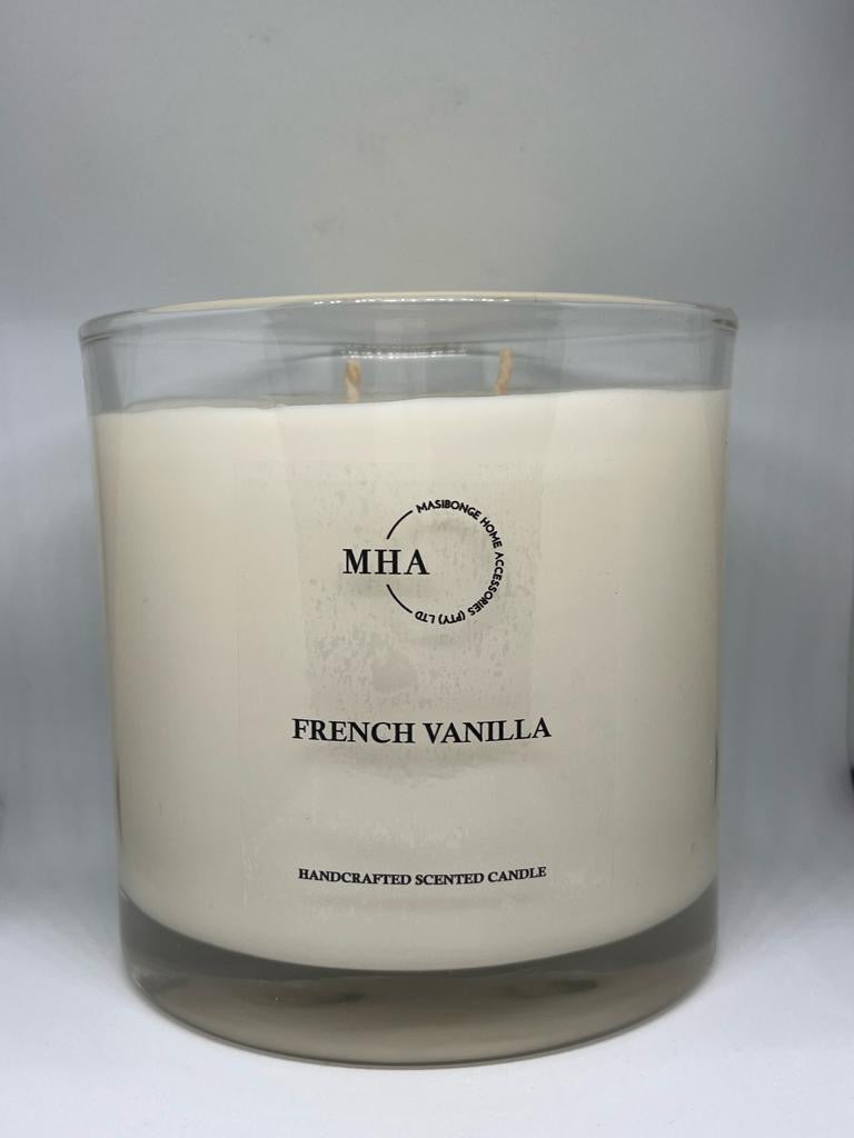 Clear Glass Candle (Large)