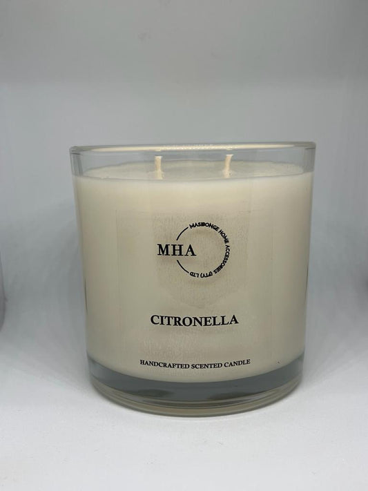 Clear Glass Candle (Medium)