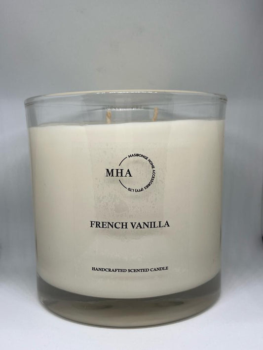 Clear Glass Candle (Large)