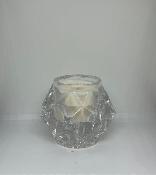 Diamond-Shaped Candle